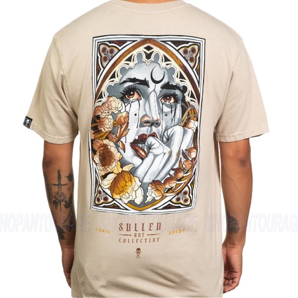 Sullen Aroyo Premium SCM5489 New Short Sleeve Tattoo T-shirt For Men | 2 Colors - Picture 3 of 8